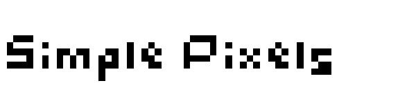 Simple Pixels字体