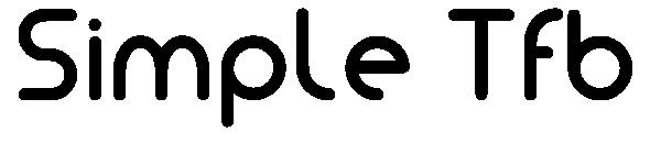Simple Tfb字体