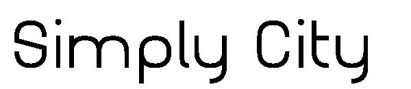 Simply City字体