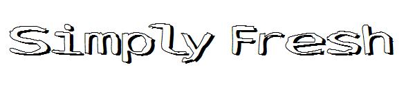 Simply Fresh字体