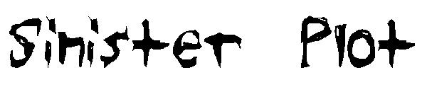 Sinister Plot字体