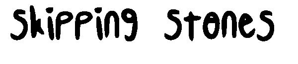 Skipping Stones字体