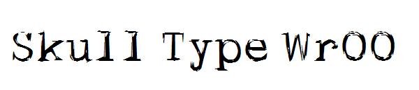 Skull Type Wr00字体