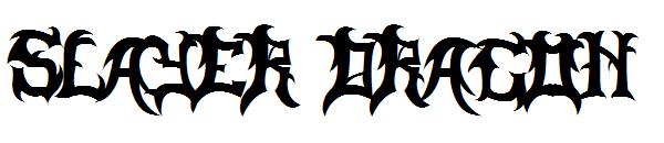 Slayer Dragon字体