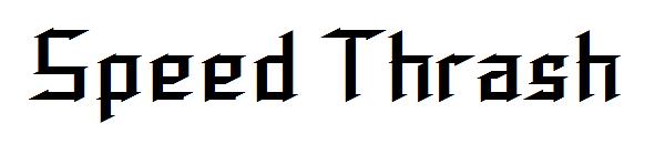Speed Thrash字体