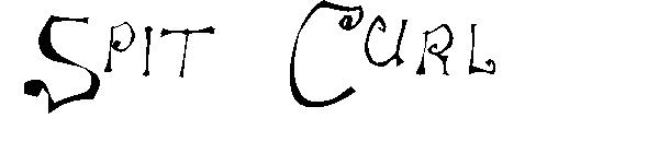 Spit Curl字体