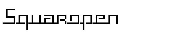 Squaropen字体