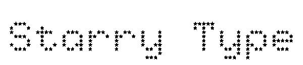 Starry Type字体