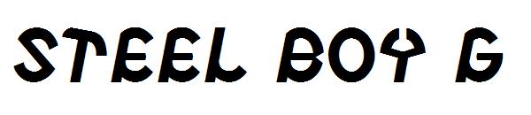 Steel Boy G字体