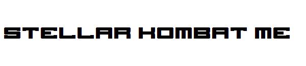Stellar Kombat ME字体