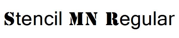 Stencil MN Regular字体