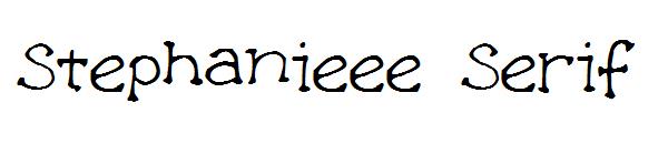 Stephanieee Serif字体