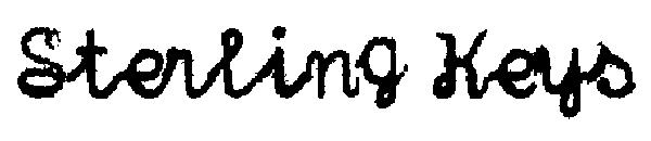 Sterling Keys字体