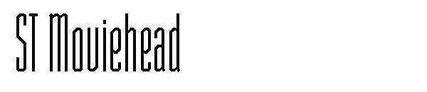 ST Moviehead字体