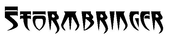 Stormbringer字体