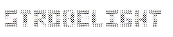 Strobelight字体
