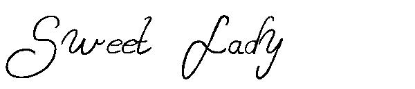 Sweet Lady字体