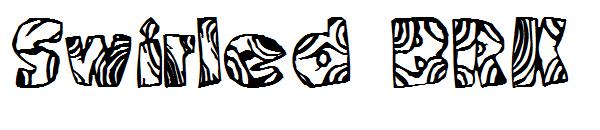 Swirled BRK字体