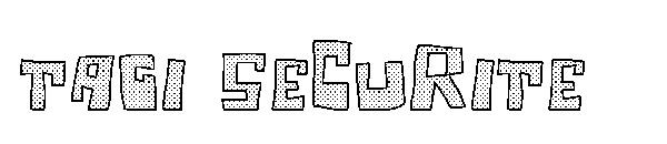Tagi Securite字体