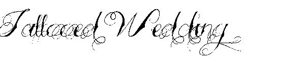 Tattooed Wedding字体