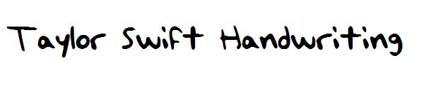 Taylor Swift Handwriting字体
