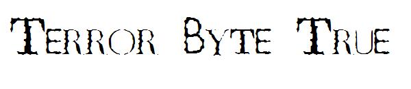 Terror Byte True字体