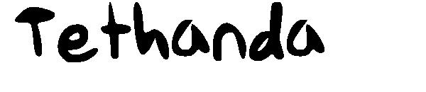 Tethanda字体