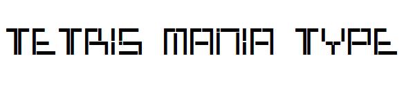 Tetris Mania Type字体