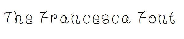 The Francesca Font字体
