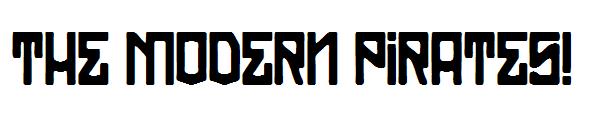 The Modern Pirates!字体