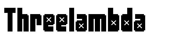 Threelambda字体
