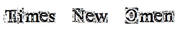 Times New Omen字体