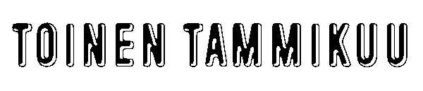 Toinen tammikuu字体