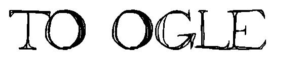 To Ogle字体