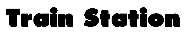 Train Station字体