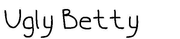 Ugly Betty字体