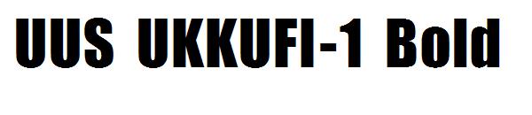 UUS UKKUFI-1 Bold字体