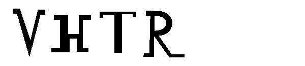 Vhtr字体