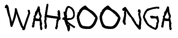 Wahroonga字体