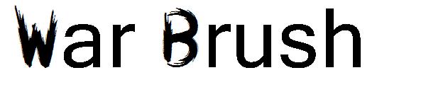 War Brush字体
