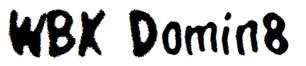 WBX Domin8字体