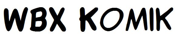WBX Komik字体