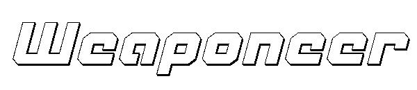 Weaponeer字体