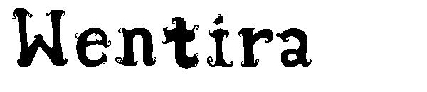 Wentira字体