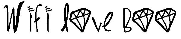 Wifi Love Boo字体