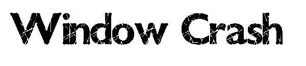 Window Crash字体