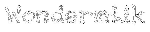 Wondermilk字体