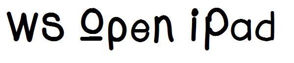 WS Open iPad字体