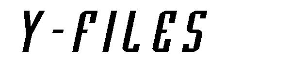 Y-Files字体