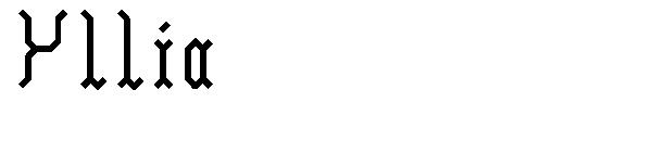 Yllia字体